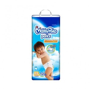 Tã quần MamyPoko Boys size XXL 20 miếng (trẻ từ 15 - 25kg)