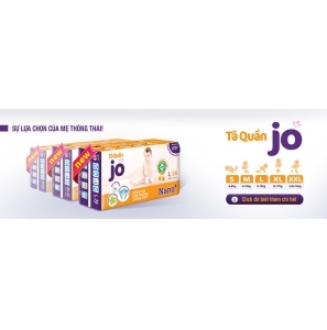 Tã quần cho bé Jo size L36 (9 - 13kg)