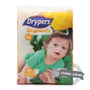 Tã quần Drypers Drypantz XL42