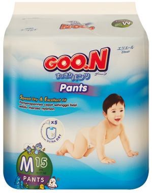 Tã quần Goo.n size M 15 miếng (trẻ từ 6 - 11kg)