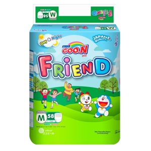 Tã quần Goo.n Renew Friend Jumbo size M - 58 miếng