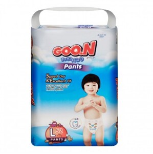 Tã quần Goo.n size L52 miếng (trẻ từ 9 - 14kg)