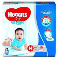 Tã quần Huggies Dry Super Jumbo size M - 76 miếng