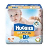 Tã quần Huggies size M22 miếng (trẻ từ 5 - 10 kg)