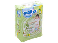 Tã quần Molfix thiên nhiên size XL 18 miếng (cho bé 12 - 17kg)