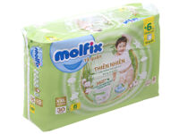 Tã quần Molfix thiên nhiên size XXL 30 miếng (cho bé 15 - 25kg)