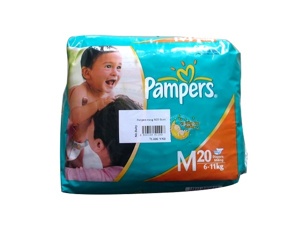 Tã quần Pampers size M 20 miếng (trẻ từ 6 - 11kg)