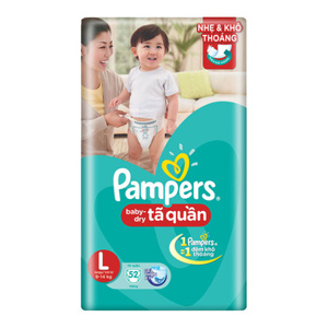 Tã quần Pampers L52