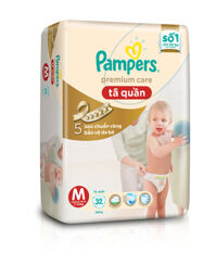 Tã quần Pampers M32 - 32 miếng (dành cho trẻ từ 6-11kg)