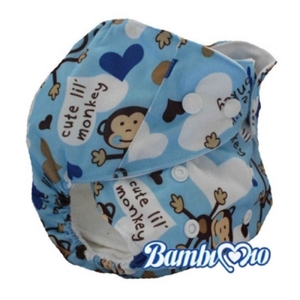 Tã vải Blue Monkey Bambi Mio (3kg - 16kg)