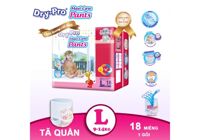 Tã/bỉm quần Dry-Pro L18 (9kg-14kg)