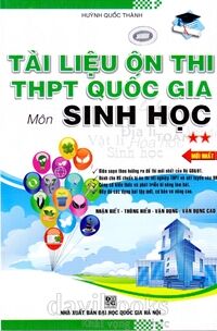 Tài Liệu Ôn Thi THPT Quốc Gia Môn Sinh Học Tập 2