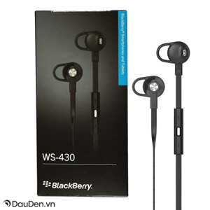 Tai nghe BlackBerry WS-430 Premium Headset 3.5mm chính hãng