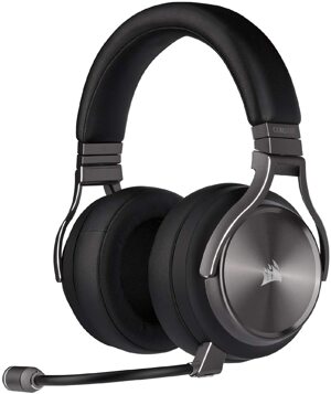 Tai nghe - Headphone Corsair Virtuoso RGB Wireless SE Gunmetal