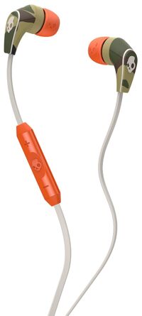 Tai nghe nhét tai kèm mic Skullcandy 50/50 S2FFGM-368 (Trắng phối vàng)