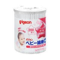 Tăm bông kháng khuẩn cho bé Pigeon 200 cây