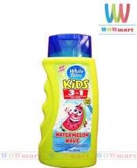 Tắm gội xả White Rain Kids 3 in 1 hương dưa hấu 354ml