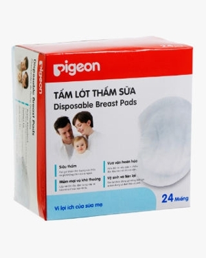 Tấm lót thấm sữa Pigeon (24 pcs/hộp)