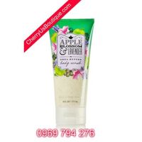 Sữa tắm tẩy tế bào chết Apple Blossom and Lavender Bath & Body Works