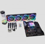 Tản nhiệt nước Custom Freezemod Rainbow RGB P5 Kit (Intel LGA 115X)