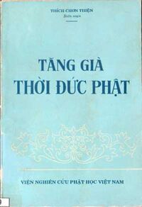 Tăng Già Thời Đức Phật