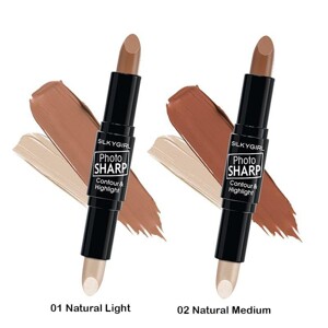 Tạo khối 2 đầu Silkygirl Photosharp Contour & Highlighter