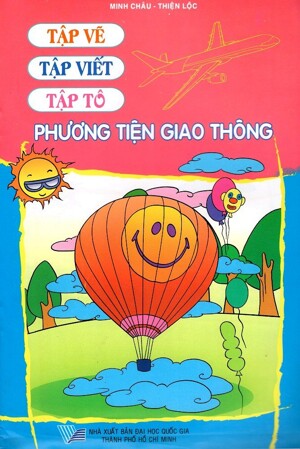 Tập vẽ tập viết tập tô phương tiện giao thông