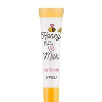 Tẩy da chết môi A’Pieu Honey Milk Lip Scrub