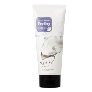 Tẩy da chết ngọc trai White Jewel Peeling The Face Shop