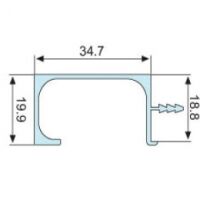 Tay nắm âm rãnh không khóa Eurogold K2-2M-NHOM