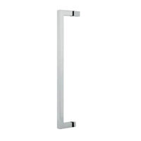 Tay nắm kéo phòng tắm kính CC-500mm inox bóng Hafele 903.11.561