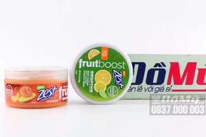 Tẩy tế bào chết Body Zest Fruitboost chiết xuất trái cây 255g