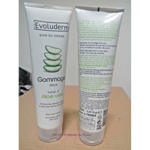 Tẩy tế bào chết chiết xuất nha đam Evoluderm Gommage Aloe Vera - 150ml