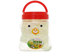 Thạch dừa Titsi hũ gấu 500g