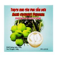 Thạch rau câu pha sẵn dừa 3K hộp 140g