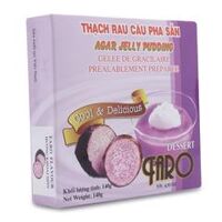 Thạch rau câu pha sẵn vị khoai môn 3K hộp 140g