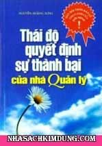 Thái độ quyết định sự thành bại của nhà quản lý