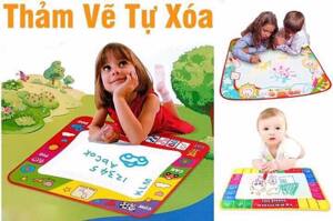 Thảm vẽ bút nước ma thuật dành cho bé