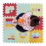 Thảm xốp ghép trải sàn 9 tấm hình họa Infantino HK27