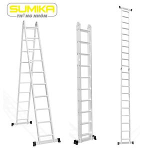 Thang nhôm gấp chữ A SUMIKA SKM308 - 3.75m