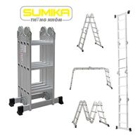 Thang nhôm gấp đa năng Sumika SKM 203