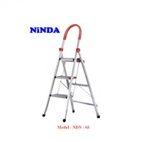 Thang nhôm ghế Ninda ND-03 - 3 bậc