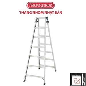 Thang nhôm Nhật Bản gấp đa năng 2 đoạn 14 bậc HASEGAWA RS2.0-21