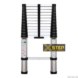 Thang nhôm rút chữ A Xstep XT-380C