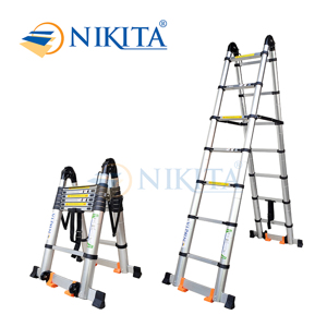 Thang nhôm rút đôi chữ A Nikita AR44