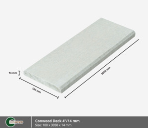 Thanh lam che nắng Conwood Plank 4"/11mm