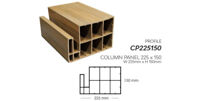 Thanh ốp cột 225x150mm BioWood CP225150