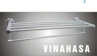 Thanh vắt khăn đôi Vinahasa VK2604, inox 304