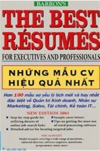 The best resumes - Những mẫu CV hiệu quả nhất - Robert F.Wilson & Adele Lewis