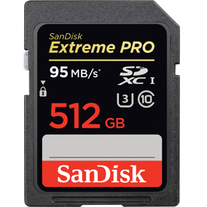 Thẻ nhớ 512GB SDXC Sandisk Extreme Pro class 10 95MB/S